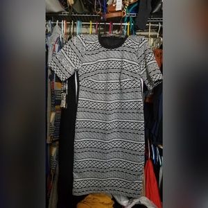 PLUS SIZE Tribal Print Sheath Dress